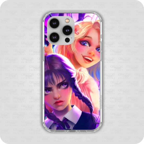 Capinha - Wandinha e Enid Anime