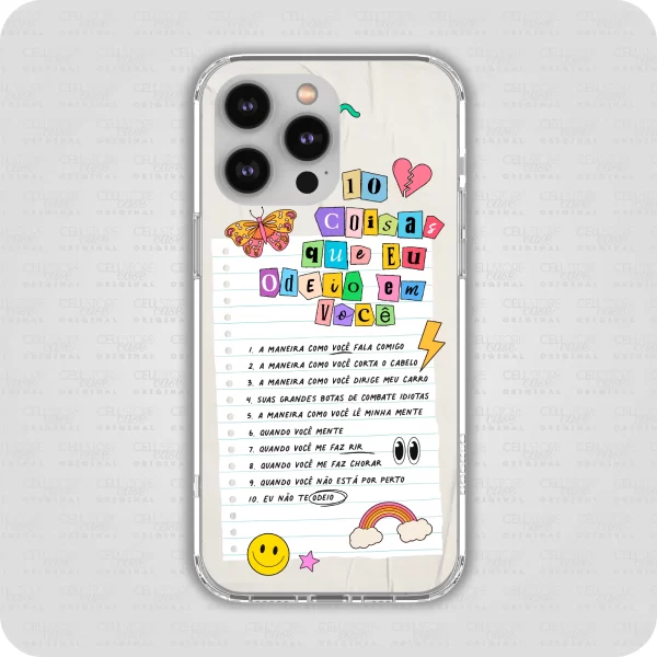 Capinha - 10 Coisas que eu odeio em você